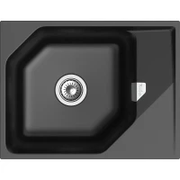 Кухонная мойка Rivelato Locus LS-65 nero 65x50 см, черный