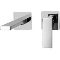 Смеситель для раковины Paffoni Elle EL105CR70 встраиваемый, без донного клапана, хром