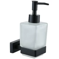 Дозатор для жидкого мыла Belz B90327 настенный, черный матовый