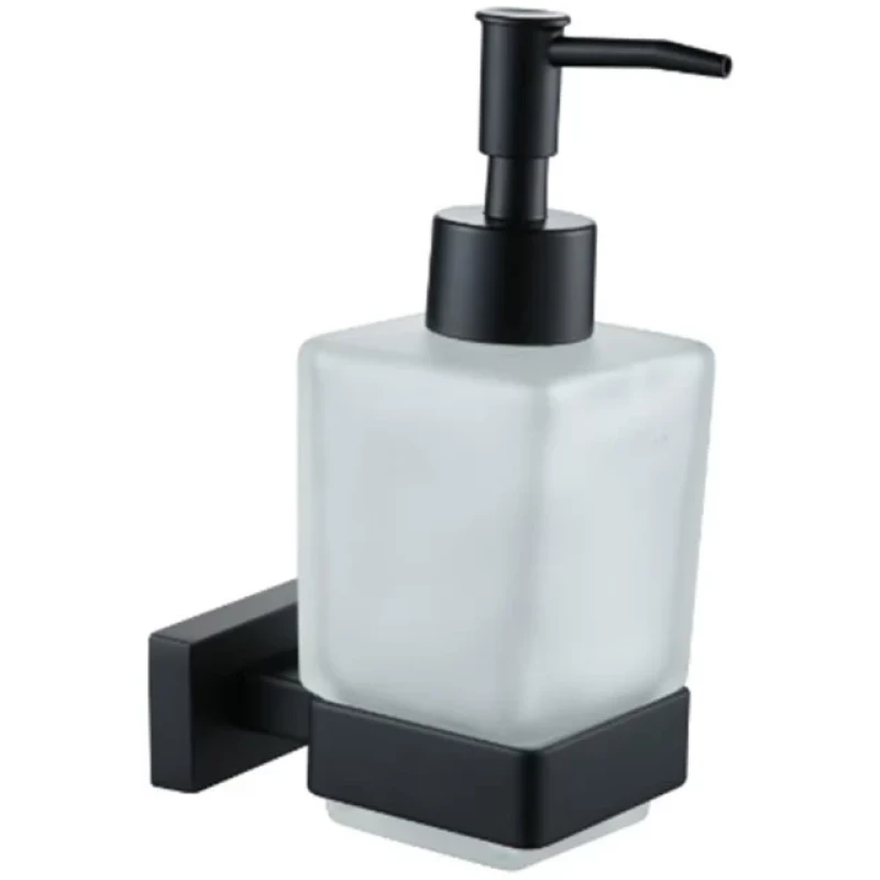 Дозатор для жидкого мыла Belz B90327 настенный, черный матовый