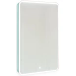 Изображение товара зеркальный шкаф 45,5x85,5 см бирюзовый бриз r jorno pastel pas.03.46/bl
