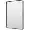 Зеркало Brevita Mercury MER-Rett6-060/80-platinum 60x80 см, с LED-подсветкой, сенсорным выключателем, алюминий - 3