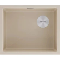 Кухонная мойка Paulmark Lumi LU55SK-LA 55,5x44 см, латте