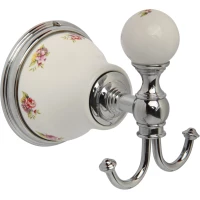 Крючок Migliore Provance ML.PRO-60.509.CR двойной, для ванны, хром