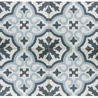 Керамогранит 16738 Venice Sky Blue Black Pre-cut 45x45