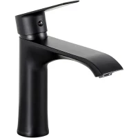 Смеситель для раковины Frap F10501-6 черный матовый 