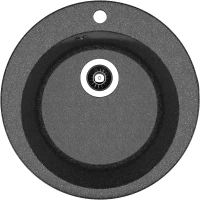 Кухонная мойка Dr.Gans Гала 25.010.B0510.407 51x51 см, черный