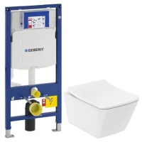 Комплект подвесной унитаз Toto SP CW532Y + TC512F + система инсталляции Geberit 111.300.00.5