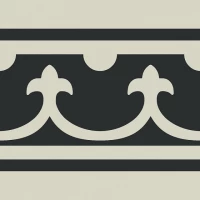 Декор Ribesalbes Cenefa Pasion Blanco 20x20