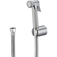 Гигиенический душ D-Lin D61038 с держателем, шлангом, хром 