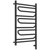 Полотенцесушитель электрический 800x500 темный титан муар МЭМ правый Сунержа Элегия 3.0 15-5819-8050