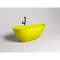 Ванна из литьевого мрамора Salini S-Stone Paola Classic 101512SMF 172x82,5 см, отдельностоящая, покраска по RAL матовый полностью