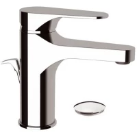 Смеситель для раковины Remer Class Line L10 с донным клапаном, хром