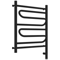 Полотенцесушитель электрический 600x600 черный матовый МЭМ правый Сунержа Элегия 3.0 31-5819-6060