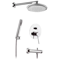 Душевой комплект 240 мм Remer Minimal N09S03