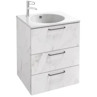 Тумба белый мрамор 60 см Jacob Delafon Odeon Rive Gauche EB2530-R9-NR4