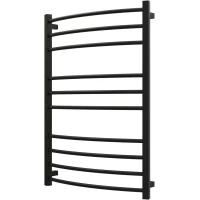 Полотенцесушитель водяной Grota Eco Calma 4650186710338 900x630, черный матовый