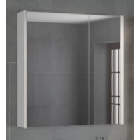 Зеркальный шкаф 75x80 см белый Comforty Женева 00004137096