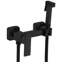 Гигиенический душ Shevanik S137H со смесителем, черный матовый