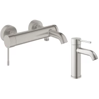 Комплект смесителей Grohe Essence New 33624DC1 + 23590DC1