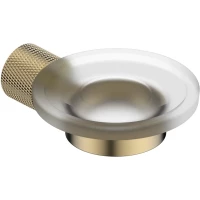 Мыльница Abber Pol 316 AA195A8BG настенная, золотой матовый