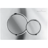 Кнопка смыва Wonzon & Woghand WW-IB232-CR для инсталляции, хром