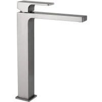 Смеситель для раковины Remer Absolute AU11LNP без донного клапана, никель