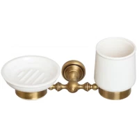 Стакан с мыльницей Camelos Rychmond A1634KO