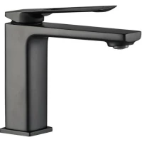 Смеситель для раковины Savol S-009001H черный матовый