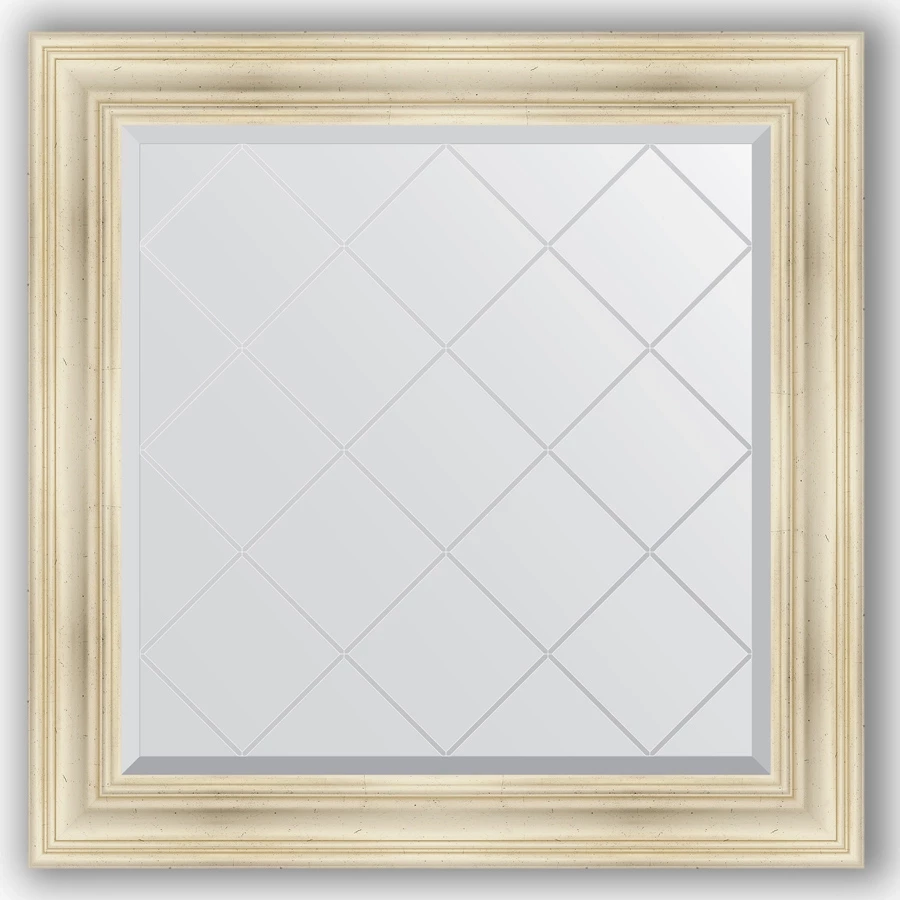 Зеркало 89x89 см травленое серебро Evoform Exclusive-G BY 4332