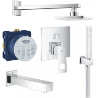 Душевой комплект 152 мм Grohe Eurocube 119696