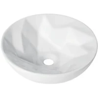 Раковина-чаша Gappo GT307 40,5x40,5 см, накладная, белый