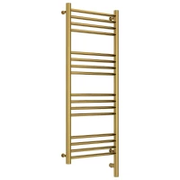 Полотенцесушитель электрический 1000x400 золотой МЭМ правый, перемычка прямая Сунержа Богема 3.0 03-5805-1040