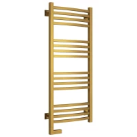 Полотенцесушитель электрический 1000x400 состаренная латунь МЭМ левый Сунержа Аркус 2.0 051-5604-1040