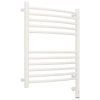 Полотенцесушитель электрический 600x500 белый матовый МЭМ правый, перемычка выгнутая Сунержа Богема 3.0 30-5803-6050