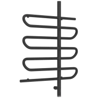 Полотенцесушитель электрический 800x600 темный титан муар МЭМ правый Сунержа Эпатаж 3.0 15-5851-8060