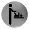Табличка информационная "комната матери и ребёнка" Mediclinics PS0005CS - 1