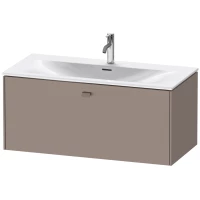 Тумба базальт матовый 102 см Duravit Brioso BR421304343