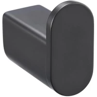 Крючок Milacio Ultra MCU.960.MB для ванны, черный матовый