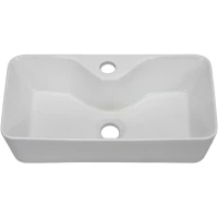 Раковина-чаша CeramaLux 7291-1 50x25 см, накладная, белый