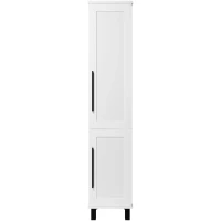 Пенал Misty Модерн П-Мод05035-011П напольный R, с бельевой корзиной, белый матовый