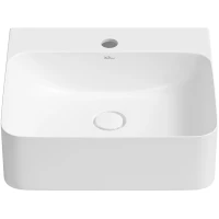 Раковина-чаша Wellsee Clermont 302601000 43x39 см, накладная, подвесная, белый, с донным клапаном в цвете белый