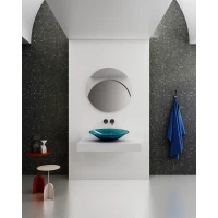 Раковина 53,5x42,5 см Abber Kristall AT2812Aquamarin