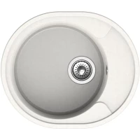 Кухонная мойка Reflexion Allonge RF0658WH 57x48 см, белый