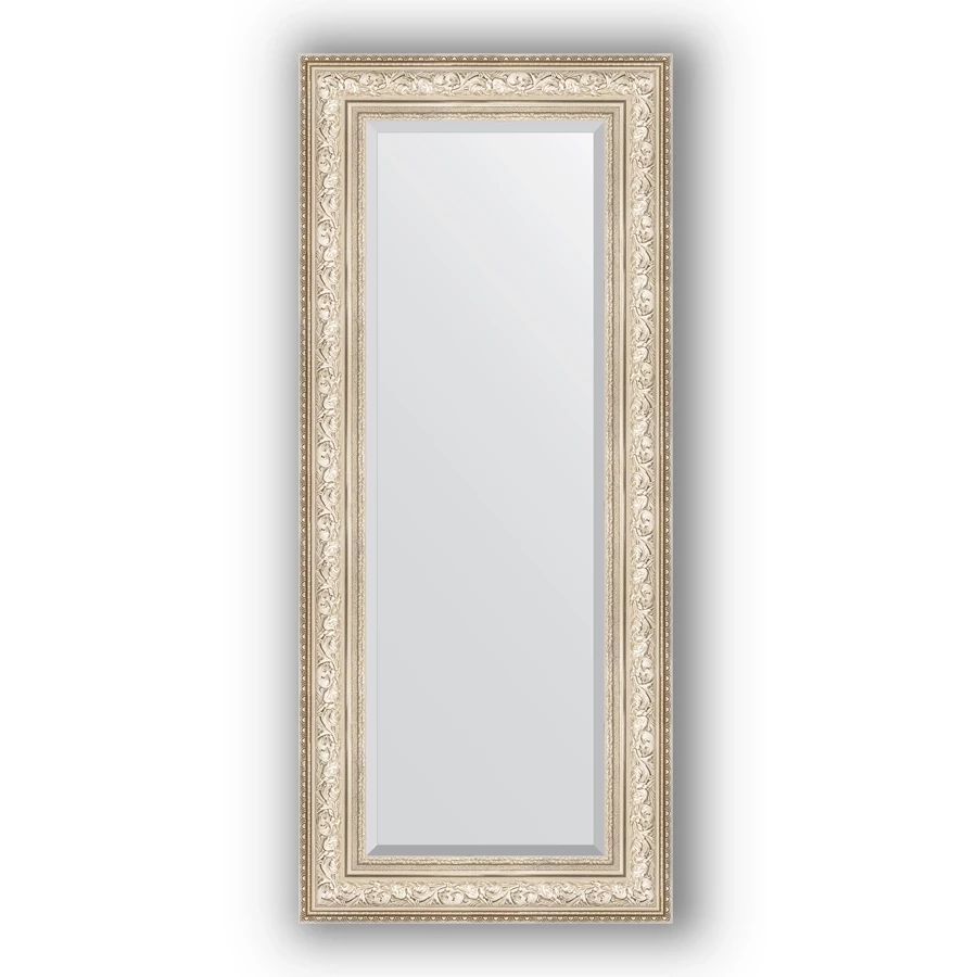 Зеркало 60x140 см виньетка серебро Evoform Exclusive BY 3530 зеркало 60x140 см барокко серебро evoform exclusive by 3528