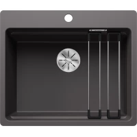 Кухонная мойка Blanco Etagon 6-F InFino 527684 59,1x50,1 см, темная скала