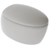 Унитаз подвесной GSG Touch TOWCSOSC019 безободковый, дымчатый матовый