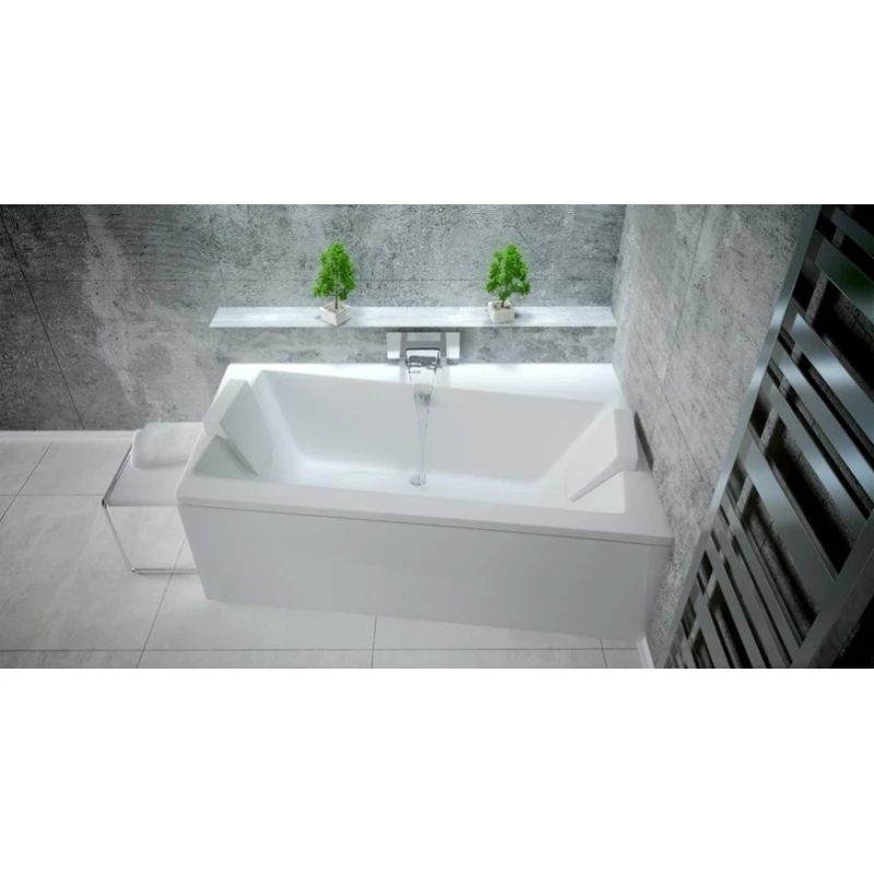 Акриловая ванна 170x110 см R Besco Infinity WAI-170-NP
