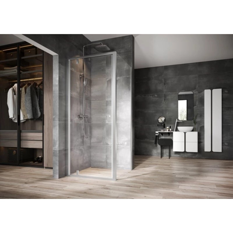Душевой уголок 80x90 см Ravak Nexty NDOP1 + NPSS 03O40U00Z1 + 90O70U00Z1 прозрачное Душевой уголок 80x90 см Ravak Nexty NDOP1 + NPSS 03O40U00Z1 + 90O70U00Z1 прозрачное