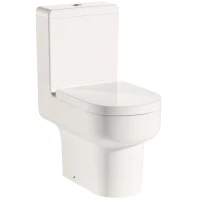 Унитаз-компакт Grossman Elegance GR-N3015 с сиденьем микролифт, белый